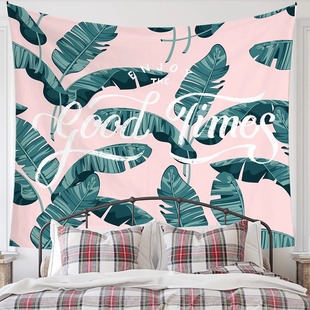 ins北欧风卧室装饰挂毯露营挂布数码印花网红背景布挂布外贸