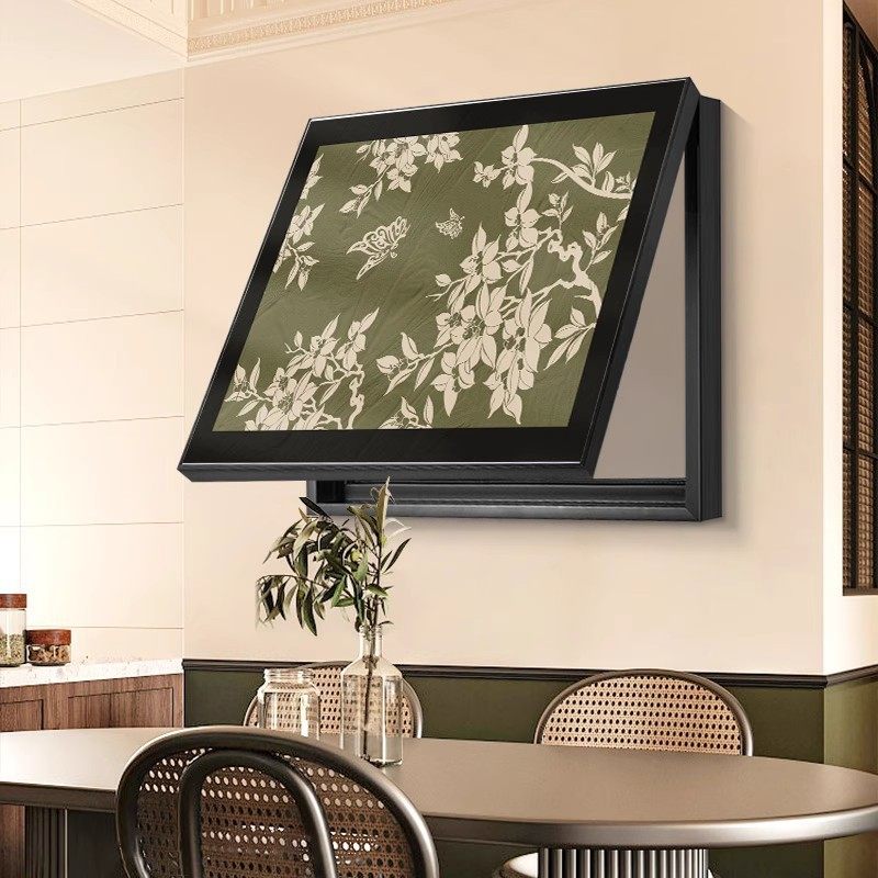 中古风电表箱装饰画配电箱电闸装饰美式复古挂画高级感强弱电箱画,家居饰品,电表箱装饰画,淘宝优惠券,粉丝福利购,淘宝优惠卷