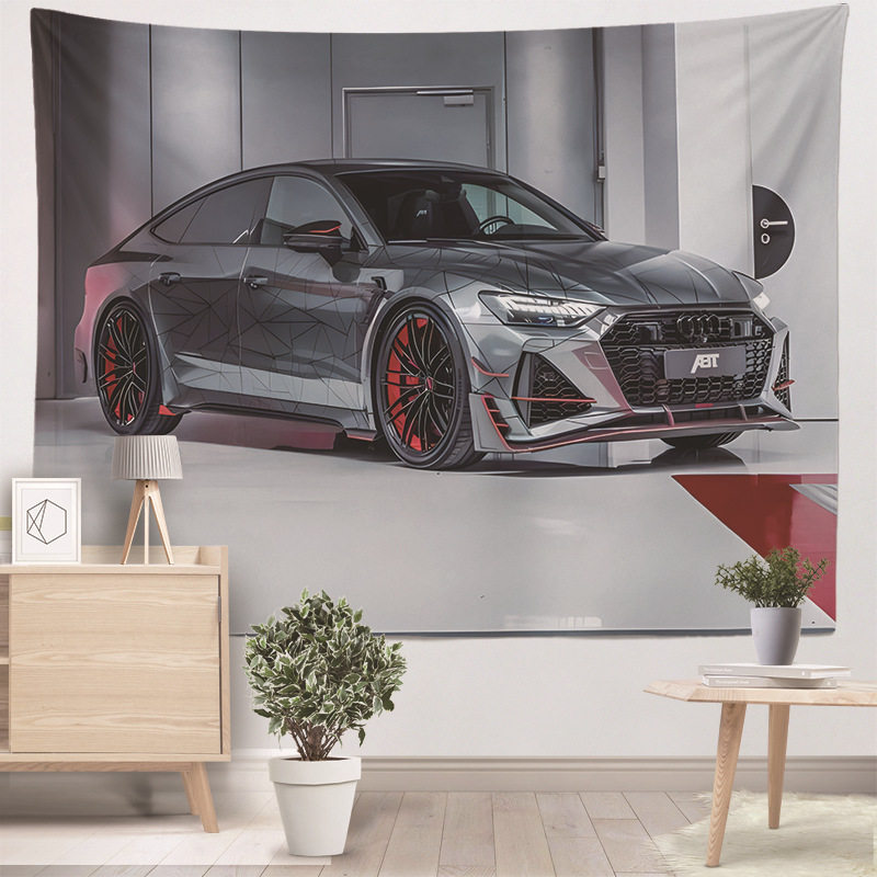 abt奥迪RS7性能轿跑周边背景布墙上客厅挂布卧室床头装饰海报挂毯,居家布艺,挂毯/壁毯,淘宝优惠券,粉丝福利购,淘宝优惠卷