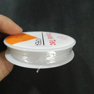 多型号白色圆形透明TPU水晶弹力线  玉石手链线 橡皮筋 牛筋线