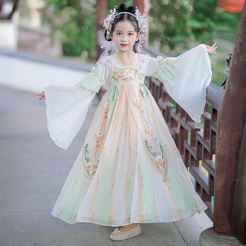 汉服女童春秋2026新款