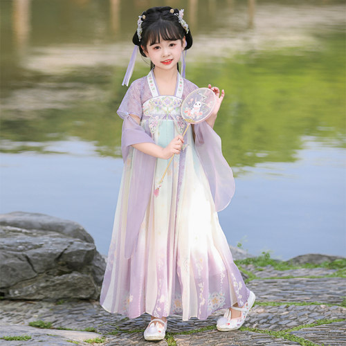 汉服女童夏季2026新款