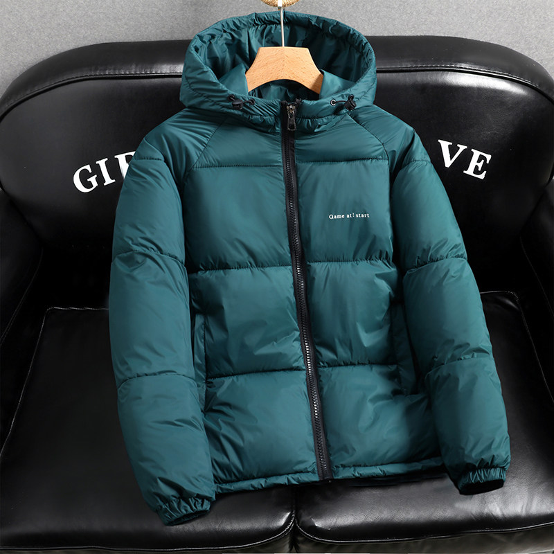 冬季短款羽绒棉服男韩版潮流百搭休闲棉衣外套男冬装加厚连帽棉袄