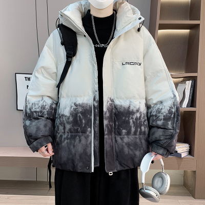 羽绒棉服男大童冬季加厚外套2025年新款爆款初中高中学生男孩棉衣