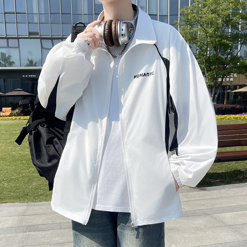 防晒服男2026夏季新款爆款初高中学生冰丝外套青少年透气宽松上衣