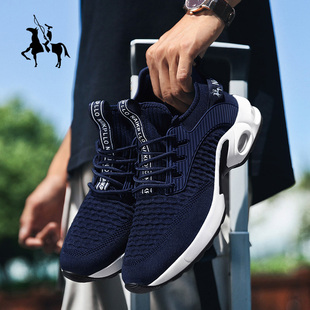 保罗男鞋新品防臭休闲运动鞋男鞋子男士网面跑步潮鞋百搭网鞋透气