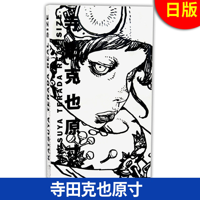 现货正版  日文原版 寺田克也原寸 寺田克也原寸作品集  画集画册 插画集图书 PIE出版 插画大师寺田克也 时隔6年的作品集