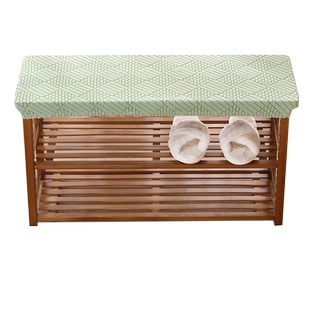 换鞋长凳套罩弹力椅套罩加厚通用木椅子凳子罩套家用坐垫长方形