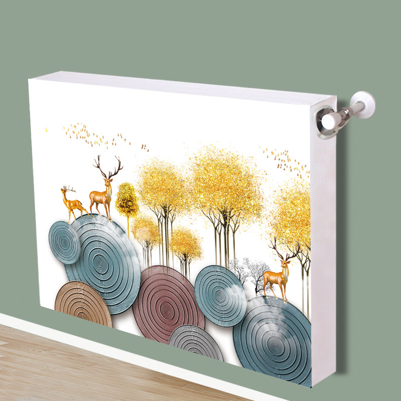 暖气片罩盖布美化装饰老式暖气遮挡暖气包暖器罩防尘罩全包油丁罩