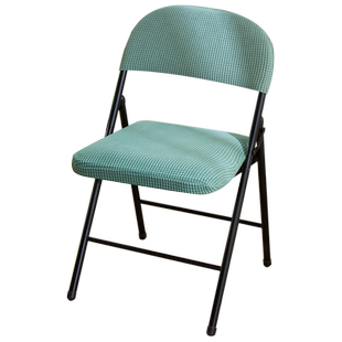 家用折叠弹力椅套办公活动会议电脑员工椅套纯色防尘椅子套罩简约