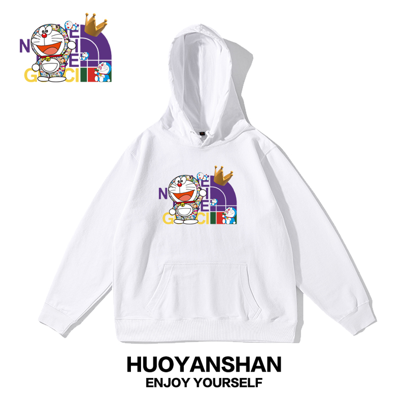 机器猫秋季薄款大码卫衣