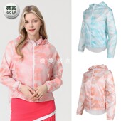 ELLE渐变时尚 韩国代购 高尔夫球服女士连帽夹克外套 2025秋新款 特价
