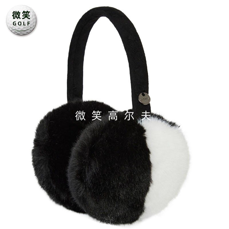 高尔夫女撞色保暖运动护耳罩耳包