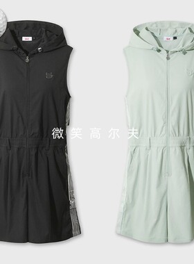 2026夏季新款韩国代购WAAC拉链气质高尔夫球服女士休闲透气连体衣