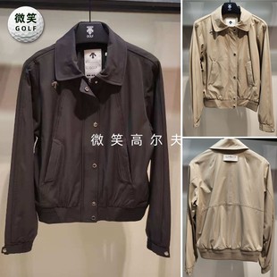 高尔夫女士翻领简约时尚 韩国代购 防风运动夹克外套 新品 2026春季
