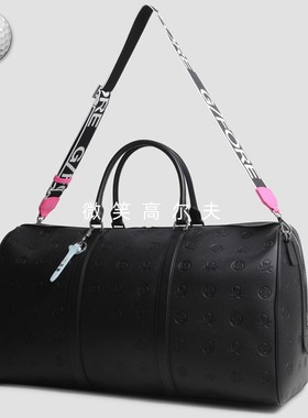 2025春新品韩国代购GFOR*高尔夫男女牛皮运动衣物收纳包波士顿