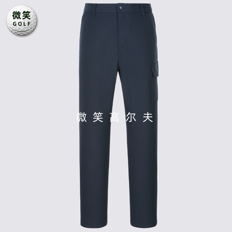 高尔夫球裤男士防风保暖修身长裤