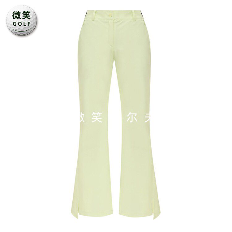 特价2025春季新款韩国代购运动修身高尔夫球服女士微喇长裤GOLF