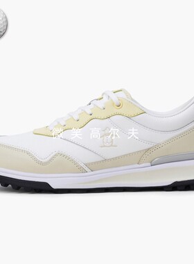 2025秋新品韩国代购MUNSINGWEAR高尔夫球鞋女配色系带防护运动鞋