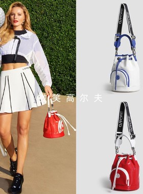 2025夏新品韩国代购GFOR*高尔夫球包女运动收纳水桶包手提单肩包