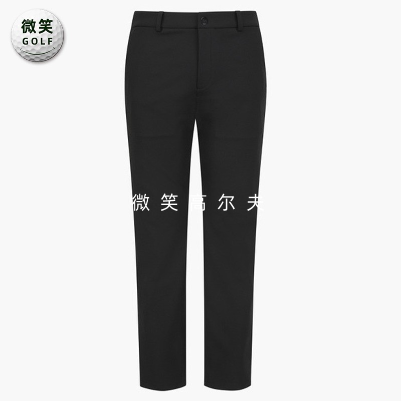 高尔夫球裤男士简约弹力运动长裤