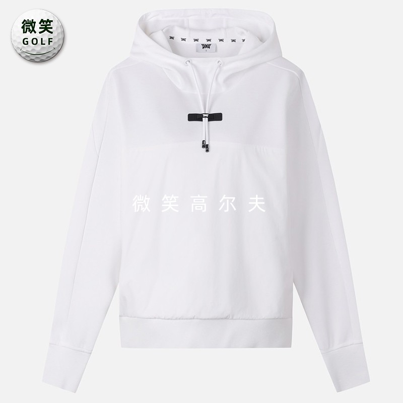 高尔夫女士连帽轻质弹力运动卫衣