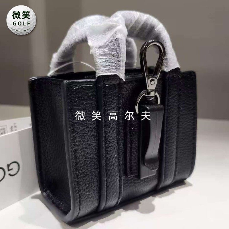 2025春夏新品韩国代购高尔夫球包女士运动迷你收纳小包挂件GOLF