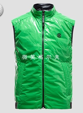 2025春季新品韩国代购GFOR*高尔夫男士立领拉链运动无袖马甲背心