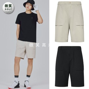 男松紧腰口袋运动短裤 FOOTJOY高尔夫球裤 韩国代购 2026春夏新品