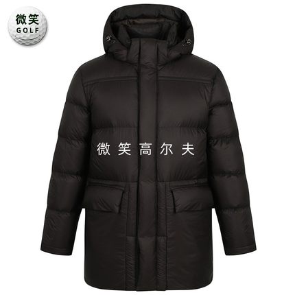 特价2025冬新品韩国代购PING高尔夫男士连帽重磅运动中长款羽绒服