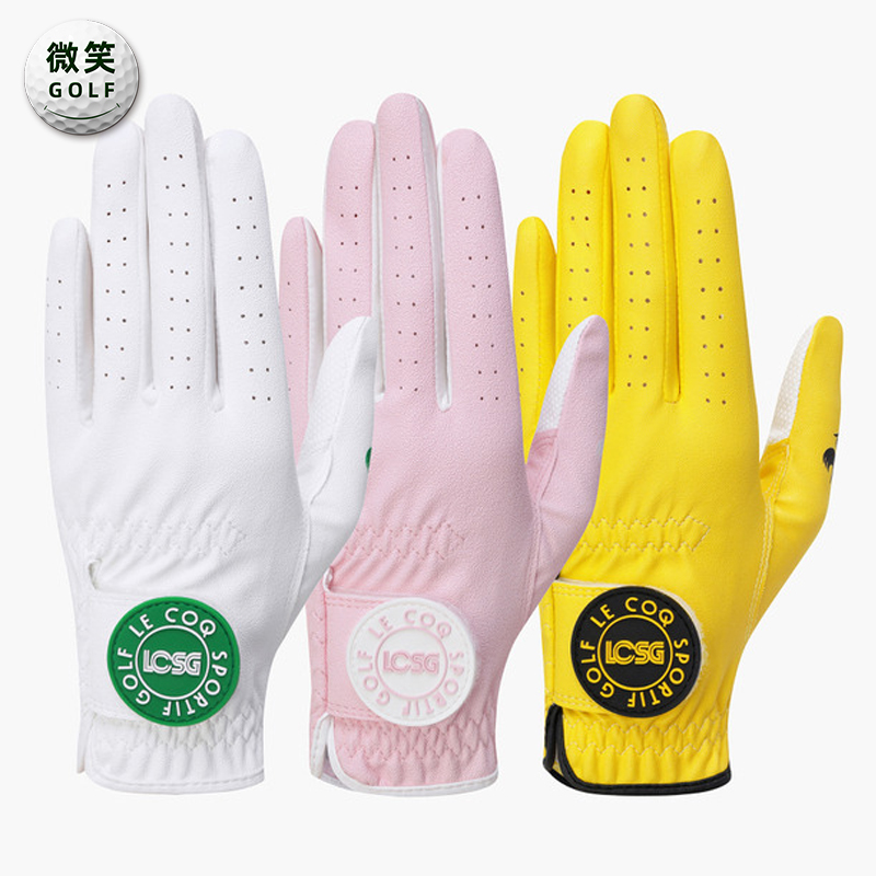 高尔夫女士透气单手左手手套套装