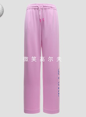 2025春夏新品韩国代购GFOR*高尔夫女士松紧腰柔软舒适运动长裤子
