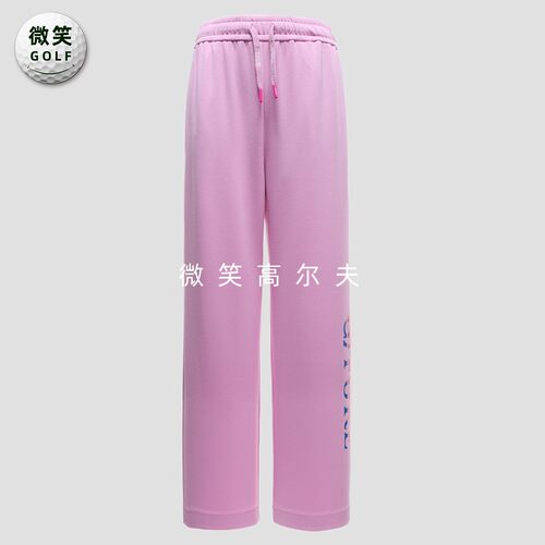 女高尔夫松紧腰柔软舒适运动长裤