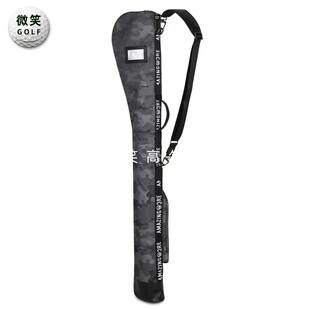 2025秋新品韩国代购amazingcre高尔夫女男迷彩便携运动球杆包枪包