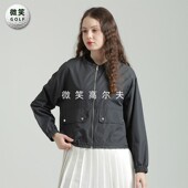 无领轻质高尔夫球服女士轻质防风夹克GOLF 韩国代购 特价 2025春新款