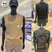 2025秋韩国代购 针织马甲背心 MASTERBUNNY百搭保暖高尔夫球服男士