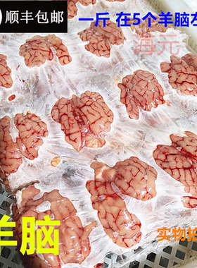 羊脑生鲜20斤新鲜羊脑花饭店商用