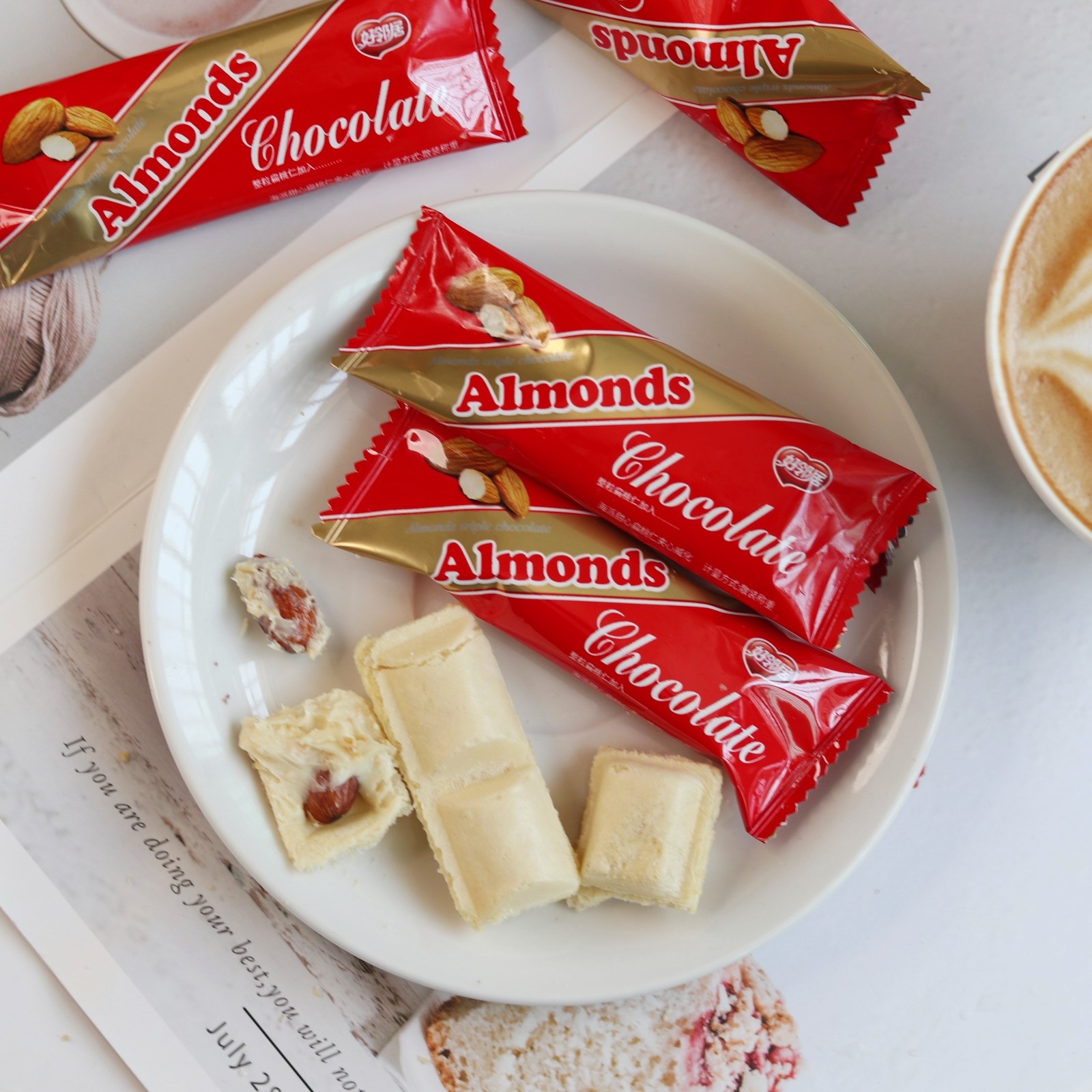 海派甜心扁桃仁夹心威化迷你饼干