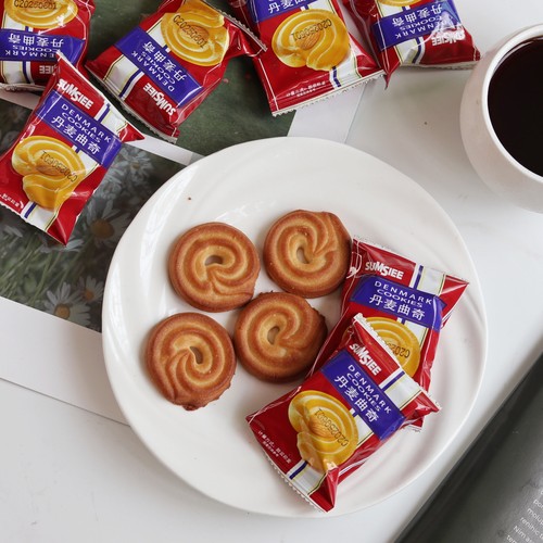 顺兴丹麦曲奇饼干休闲解馋零食