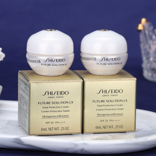 资生堂时光琉璃御藏臻采丰盈奢养日霜6ml 干皮面霜 SPF30PA