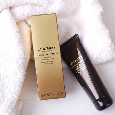 稀有大中样 泡沫超绵密 资生堂时光琉璃御藏臻润洁面乳50ml洗面奶