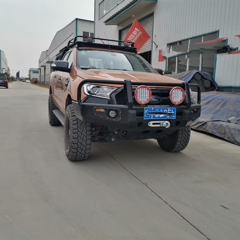 适用12-21年RANGER T6T7T8皮卡撼路者改装前杠牛栏杠竞技杠防撞杠