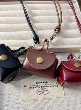 原图实物苹果耳机包PU人鱼骨