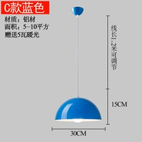 Красный, синий, 30см