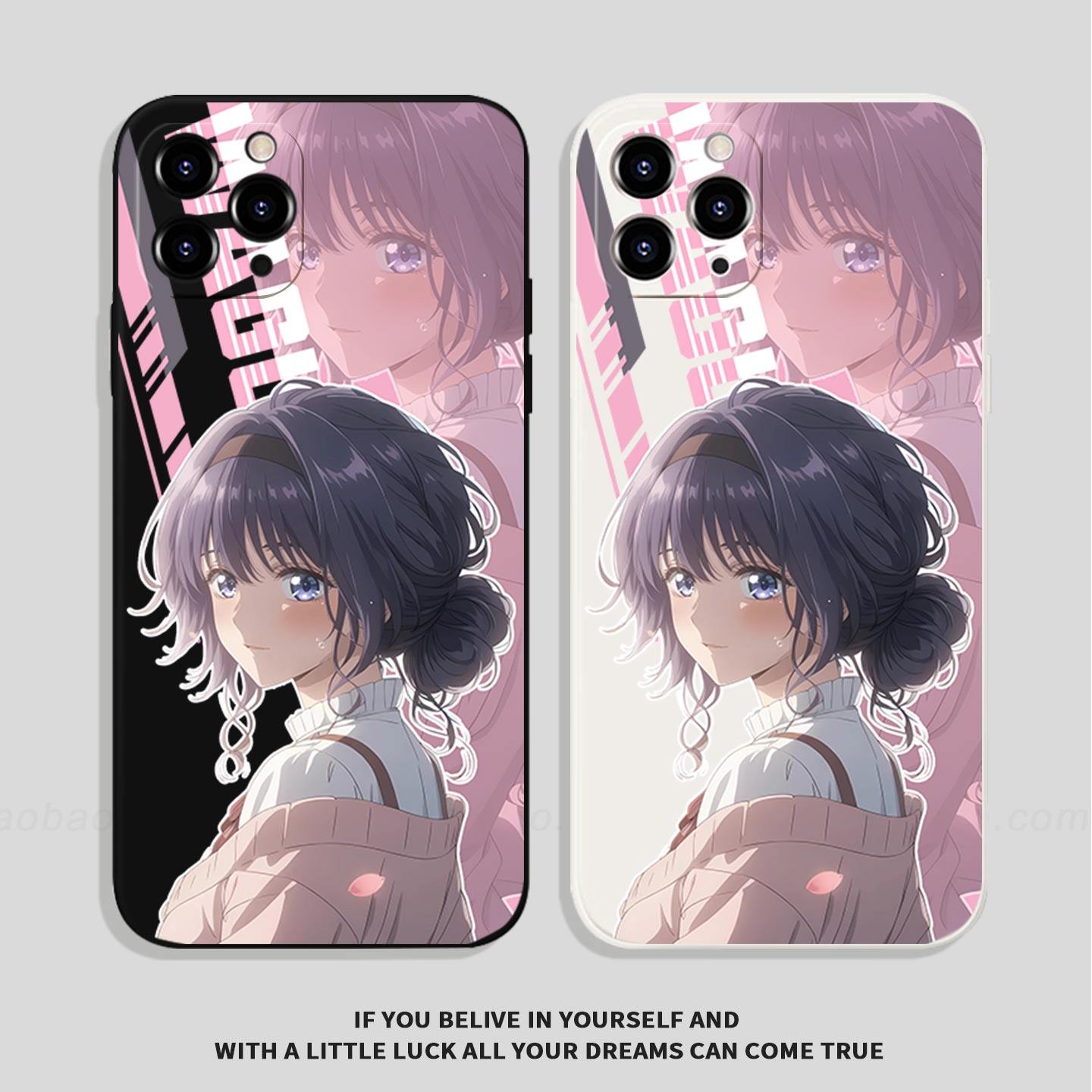 和栗薰子温柔少女安卓手机壳TPU