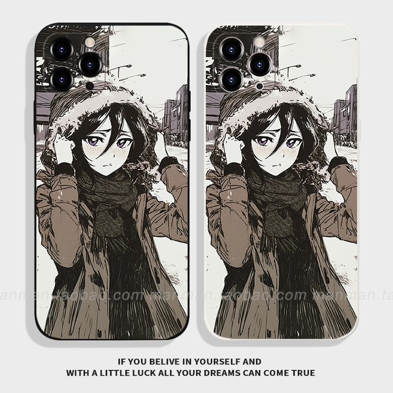 二次元朽木露琪亚苹果手机壳TPU