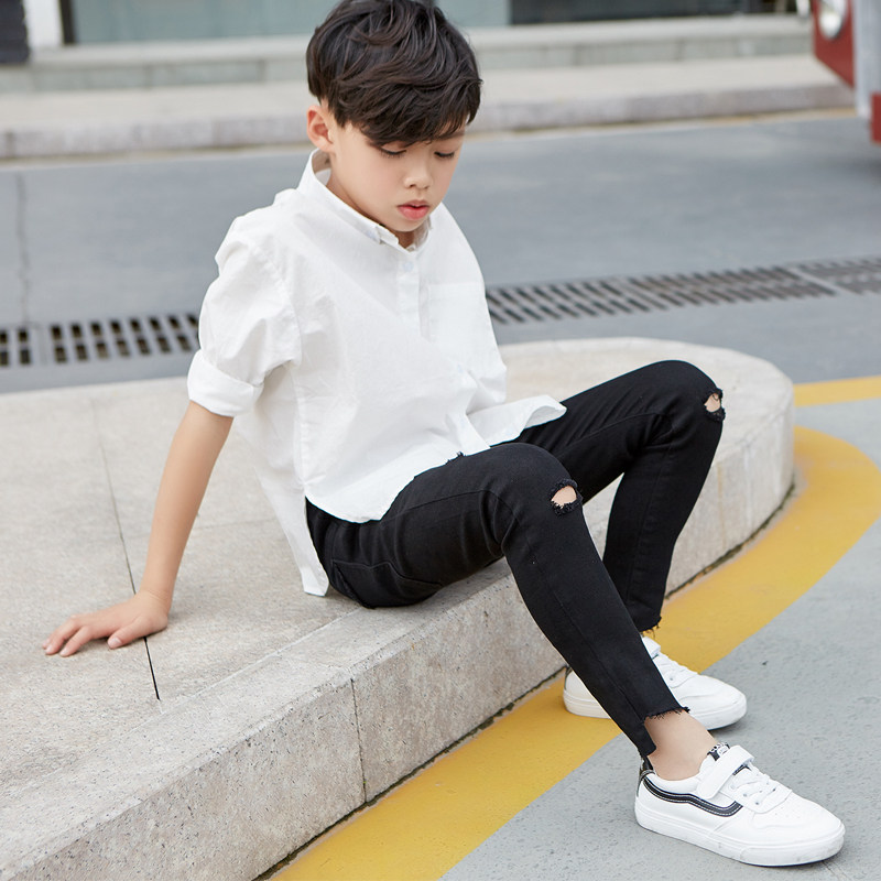 童装2021春秋新款儿童白色衬衫表演服韩版宝宝演出服男童上衣衬衫在类目 童装/婴儿装/亲子装, 衬衫中 - 来自Buy2taobao.com提供专业的淘宝代购服务