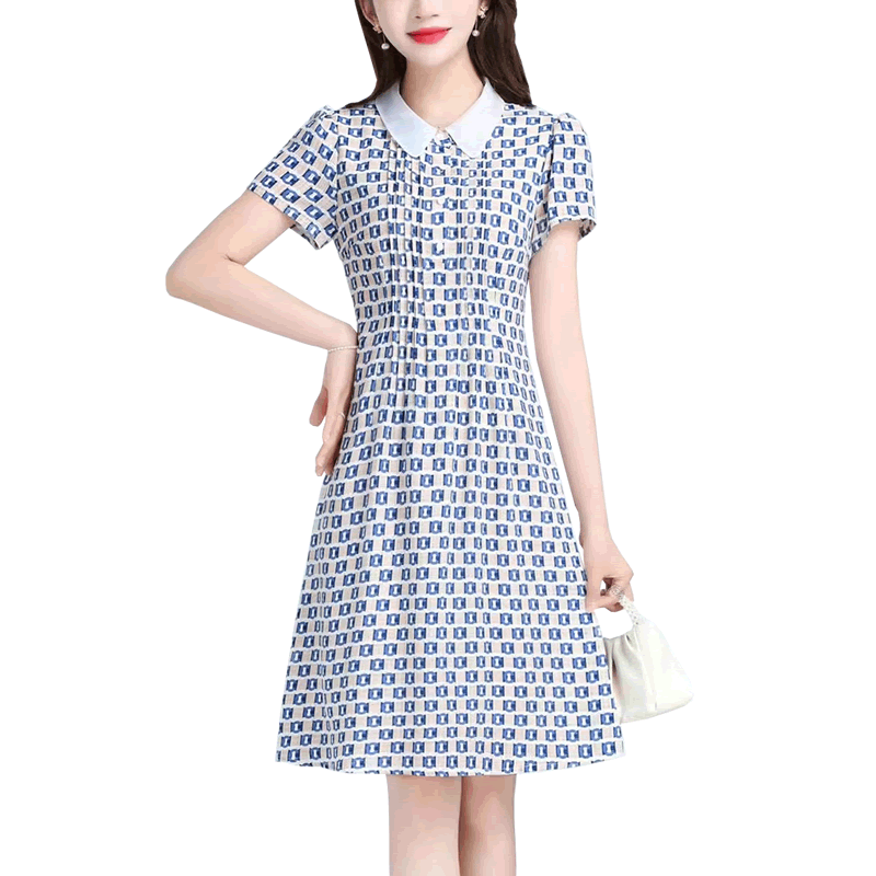 中年女装夏季裙子洋气高贵