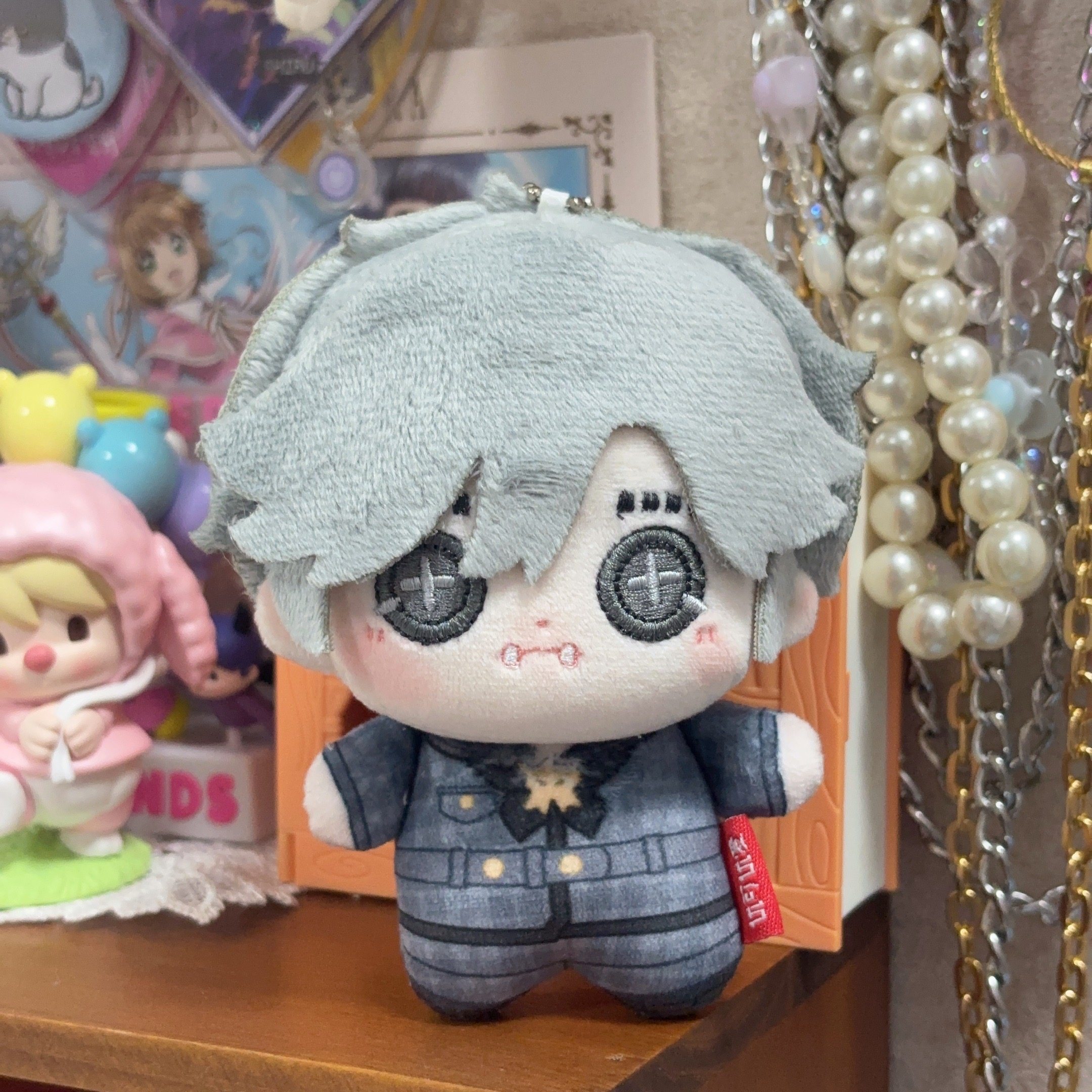 入殓师盲区10cm第五人格系列伊索·卡尔有属性周边玩偶可爱挂件