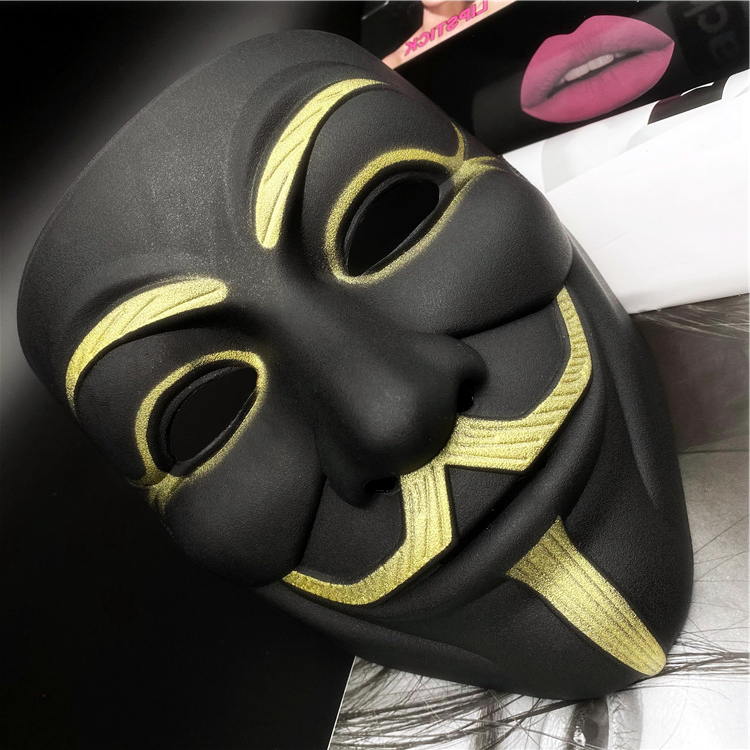 v字仇杀队面具全脸男生抖音同款